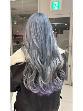 ステラ ヘア デザイン サロン(STELLA hair design salon) デザインカラー×ロングヘア【浅野】