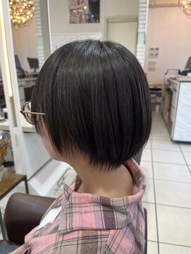 ヴァンカウンシル 松本店(VAN COUNCIL) ショートボブ×ストレート