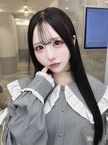 リルミー(Lilme) ワンホンレイヤー/ミルクティーブロンド/ダークブルー/名古屋