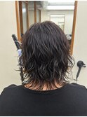 ゆるウェーブミディアムパーマ