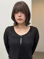 ネンドヘアー(nendo_hair) レイヤーボブ/オリーブブラウン