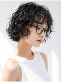 原宿レイヤーボブパーマショートボブスパイラルパーマ大人ボブ