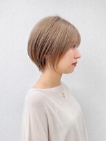 ソレア(SOLEA)&nbsp;20代30代40代50代髪質改善ミルクブラウンナチュラルショート