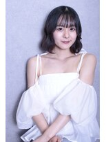 リメル 奥沢自由が丘店(Remel) ミディアムレイヤー/顔周りレイヤー/韓国風/ワンカール/自由が丘