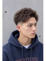 ORI. men’s hair by ENURE【オリ メンズヘア バイ エヌア】&nbsp;、メンズアップバング　ショート
