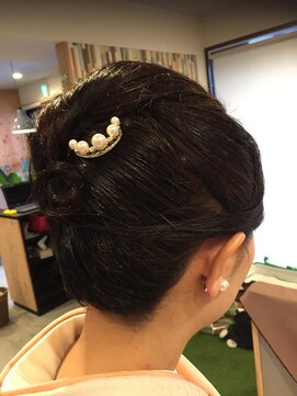 アンプヘア(amphair) 和装アップ☆