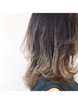 リック(LiC) グラデーションカラー　gray　オンブレ