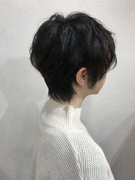 アリウス(ALIUS by posh) 【ALIUS 池袋 小川真一】暗髪×スウィングショート