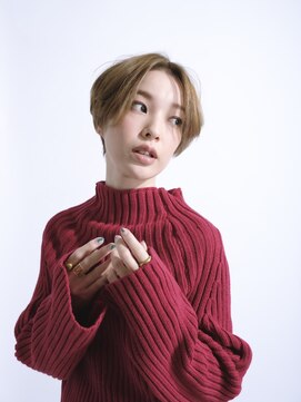 ピークアブー 表参道(PEEK-A-BOO) 大人かわいい小顔ひし形ハンサムショート