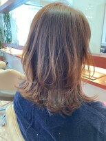 マーリャヘアー(mallia hair) くびれ外ハネミディアム