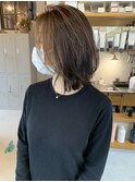 20代30代40代大人かわいい小顔ネオウルフ◎オフィスハイライト