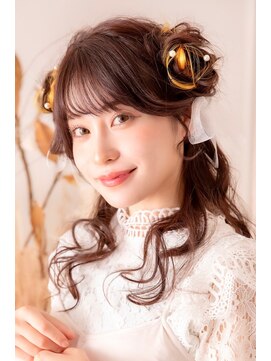 ヘアセットサロンシャルメ 梅田店(Hair Make Salon CHARMER) ハーフツインお団子♪