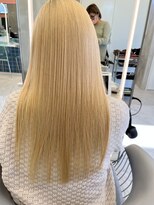 ロンドルーチェ 心斎橋(Lond luce)&nbsp;ダークアッシュ/ミディアムレイヤーカット［髪質改善/縮毛矯正］