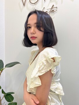 ボタン ハカタ(VOTAN hakata) 【votan hakata 柿本真優】ボブ×韓国ヘア