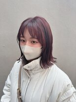 シアン(CYAN)&nbsp;【CYAN】#10代#20代#ピンクブラウン#切りっぱなしボブ