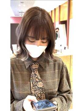 アース 天童店(HAIR&MAKE EARTH) 切りっぱなしボブ