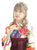 【ヘアアレンジ】卒業式/袴/ハーフアップ