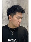 外国人風ナチュラルジェットモヒカン