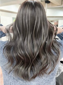 ヘアーサロン アモル(HAIR SALON Amor) ハイライトレイヤーカットダブルカラーイルミナカラー縮毛矯正