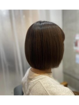 ルフレ 新宿本店1st(Reflet) 可愛いボブスタイルチェンジカット