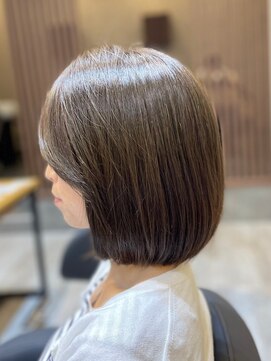 アトリエコア(Atelier Coa) ミルクティーベージュカラーくびれヘアグレージュカラー韓国