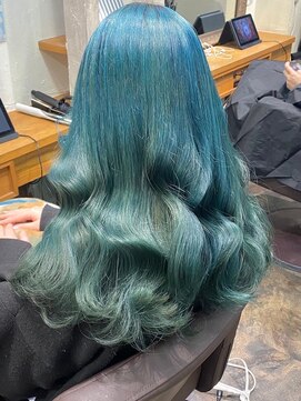 ロア 福岡天神本店(LORE) ダブルカラーベージュカラーケアブリーチカラーハイトーンカラー