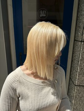 ウェルブ(Welb.) 抜きっぱなしブロンド×ボブ