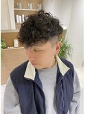 【RYOSUKE】スペインカール_メンズパーマ_刈り上げ