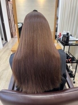 ミラ(MIRA) パサついた髪から半年後の乾かしただけの美髪