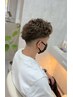 【メンズ】ワンカラー＋カット　￥12100