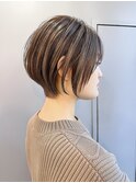 小顔似合わせカット愛されクールショート20代/30代40代50代/難波