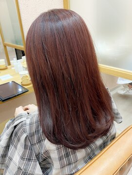 トリコ 柏(tricot) 濃いめピンク/ロング