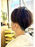【平日限定】メンズカット+シェービング+カラー　￥6500