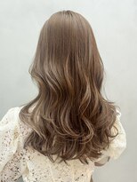 アルバム 渋谷パルコ(ALBUM) マロンベージュ似合わせカットフェミニンロング_ba522601