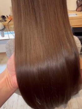 ジル(jille)の写真/【花田】あなたの髪質や髪のお悩みに合わせたトリートメントを選定します◎毛先まで潤う理想の艶髪に◎