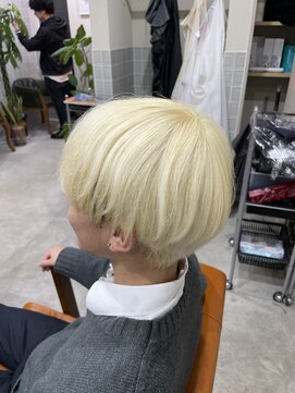 ボアップ 新居浜店(boappu) #ブロンド#ブロンドカラー#カラー#ブリーチ