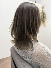 アプレッジ(PLEDGE) ナチュラルウルフ×大人レイヤーボブ×前髪あり 30代40代50代