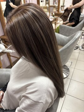 フィガロ デュデュ 新石切店(Figaro DOU DOU) #ハイライト#ハイライトカラー#バレイヤージュ#