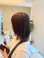 メロウ プライム(メロウ prime) 外はねボブ×まろやかベージュ