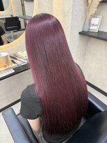 ルノン シェリー(LUNON cheliy)&nbsp;ハイライトカラーくびれヘアアプリコットオレンジ