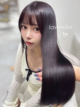 ジーナ サンシャイン通り池袋(Zina) 透明感爆上がりラベンダーカラー♪