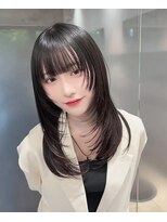 フィルムス 表参道(FILMS)&nbsp;ココアベージュ/黒髪/クラゲヘアー/オリーブグレー/ボブ/表参道