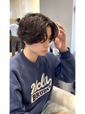 MEN’S HAIR/波巻ツイストスパイラル/フェザーパーマ/広島
