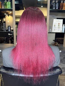 ラピス 横浜(Lapis) シアーレッド髪質改善