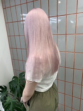 PELE原宿/ブリーチなしダブルカラー/ハイトーン/ケアブリーチ【3月上旬OPEN(予定)】 着物ヘア/大人ガーリー/ダークアッシュ/似合わせカット/原宿