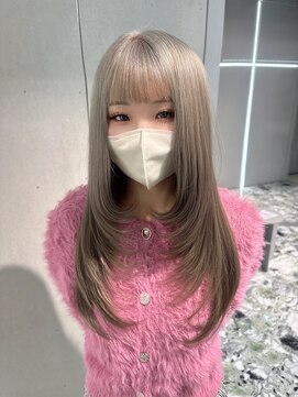 ジェム(GEM) 【暖音】ザクザクレイヤーカットとふんわりグレージュ