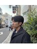 【学割U24】“メンズ限定”カット+眉カット.￥３０００