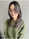 ミディアムレイヤーカット
