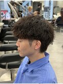 メンズサロンメンズパーマシャドウフェザーパーマ
