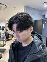 曲がる縮毛矯正専門店 バイ レイズ 名駅(RAYS) 毛流れセンターパート